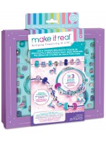 Творчески комплект Make it Real - Направи си сини гривни с висулки