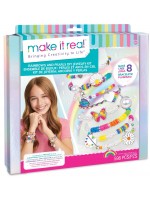 Творчески комплект Make it Real - Направи си цветни гривни с перли Творчески комплект Make it Real - Направи си цветни гривни с перли