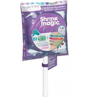 Творчески комплект Make it Real - Shrink Magic Lollipop, гривни, асортимент 