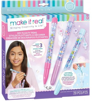Творчески комплект Make it Real - Украси сам свои химикалки, 29 части
