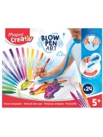 Творчески комплект Maped Creativ - Blow Pen Art, 31 части 