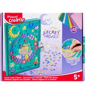 Творчески комплект Maped Creativ - Mosaics, таен дневник