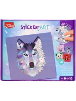 Творчески комплект Maped Creativ - Sticker Art, 4 дизайна