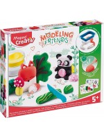 Творчески комплект Maped Modeling Friends - Лисиче и панда