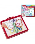 Творчески комплект Melissa and Doug - Рисувай с корда, Дъга