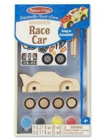 Творчески комплект Melissa & Doug - Дървена количка