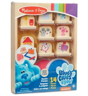 Творчески комплект Melissa & Doug - Печати Blue's Clues & You