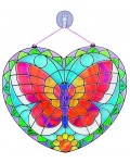 Творчески комплект Melissa & Doug - Стъклопис, пеперуда