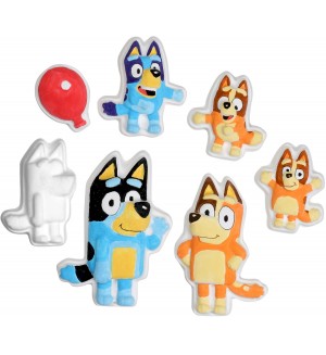 Творчески комплект Micki - Bluey, Направи си сам гипсови фигурки, Bluey Творчески комплект Micki - Bluey, Направи си сам гипсови фигурки, Bluey
