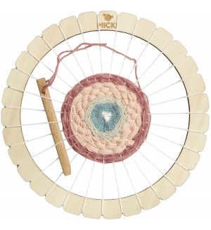 Творчески комплект Micki - Дървен стан да тъкане, 21 cm Творчески комплект Micki - Дървен стан да тъкане, 21 cm