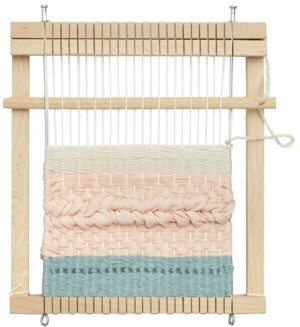 Творчески комплект Micki - Дървен стан да тъкане, правоъгълен