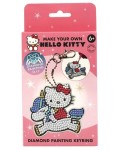 Творчески комплект Micki - Направи сам диамантен ключодържател Hello Kitty and friends