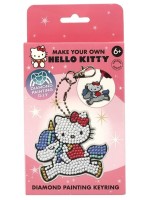 Творчески комплект Micki - Направи сам диамантен ключодържател Hello Kitty and friends