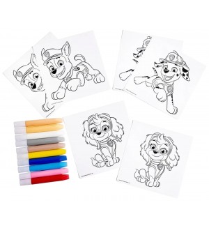 Творчески комплект Micki - PAW Patrol, Нарисувай стикери за прозорци