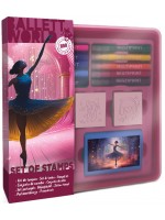 Комплект печати Multiprint Ballet World - 4 боря, с 10 флумастера