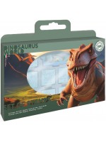 Комплект печати Multiprint Dinosaurs World - 7 броя, с 3 флумастера