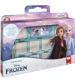 Комплект печати Multiprint Frozen - 7 броя, с 3 флумастера