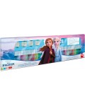 Комплект флумастери Multiprint Frozen - 60 броя, с 4 печата
