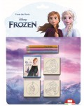 Комплект моливи Multiprint Frozen - 3 броя, с 3 печата