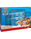 Комплект флумастери Multiprint Paw Patrol - 12 броя, с 7 печата