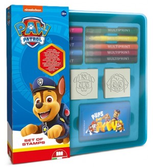 Комплект печати Multiprint Paw Patrol - 4 боря, с 10 флумастера