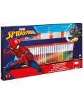 Комплект флумастери Multiprint Spider-Man - 36 броя, с 3 печата