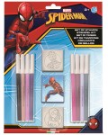 Комплект флумастери Multiprint Spider-Man - 8 броя, с 2 печата