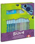 Комплект флумастери Multiprint Stitch - 18 броя, с 2 печата