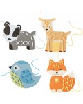 Творчески комплект Orange Tree Toys - Горски животни за шиене
