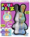 Творчески комплект Pour PalZ - Golden Splash, зайче за оцветяване