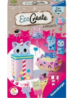 Творчески комплект Ravensburger - EcoCreate Mini, Cute Kittens