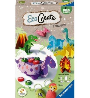 Творчески комплект Ravensburger - EcoCreate Mini Dino