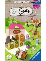 Творчески комплект Ravensburger - EcoCreate Mini, Horses