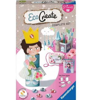 Творчески комплект Ravensburger - EcoCreate Mini, Princess