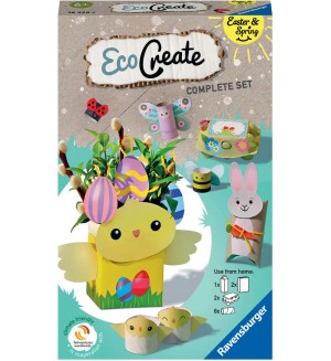 Творчески комплект Ravensburger - EcoCreate Mini, SpringTime