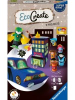 Творчески комплект Ravensburger - EcoCreate Mini, Superheroes