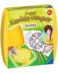 Творчески комплект Ravensburger - Мандала дизайнер, мини, Коне
