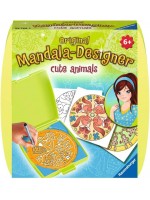 Творчески комплект Ravensburger - Мандала дизайнер, мини, Сладки животинки