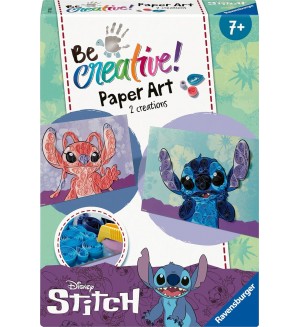 Творчески комплект Ravensburger - Стич, квилинг техника Творчески комплект Ravensburger - Стич, квилинг техника