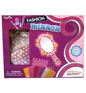 Творчески комплект Raya Toys - Направи си огледало с мозайка Творчески комплект Raya Toys - Направи си огледало с мозайка