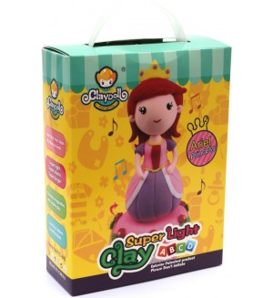 Творчески комплект с моделин Claydoll - Mузикална въртележка с принцеса Ариел
