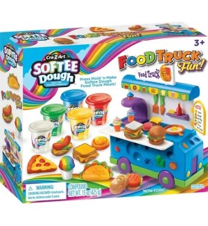 Творчески комплект с моделин Cra-Z-Art - Food Truck Fun