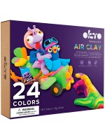 Творчески комплект с моделин Okto - 24 цвята