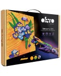 Творчески комплект с моделин Okto - Създай 3D картина, Ириси Творчески комплект с моделин Okto - Създай 3D картина, Ириси