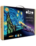 Творчески комплект с моделин Okto - Създай 3D картина, Звездна нощ