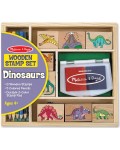 Творчески комплект с печати Melissa & Doug - Динозаври