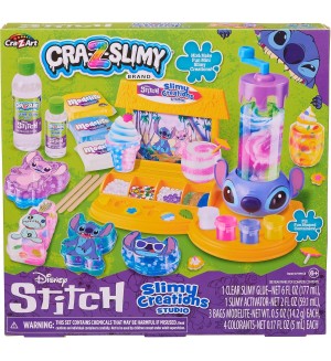 Творчески комплект със слайм Cra-Z-Art - Slimy Creations Studio, Stitch