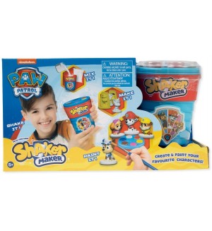 Творчески комплект Shaker Maker - Направи си сам фигурка, Paw Patrol 