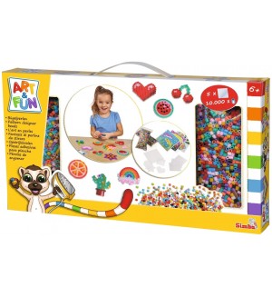 Творчески комплект Simba Toys Art & Fun - Мъниста за гладене