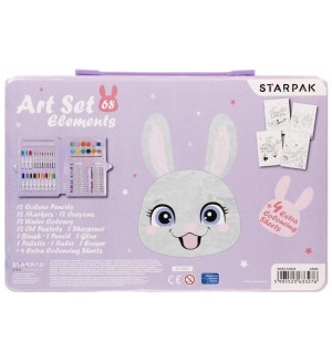 Творчески комплект Starpak Rabbit - 68 части